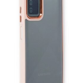 Samsung Galaxy A03S Kılıf Dora Kapak - Pudra-(5796)