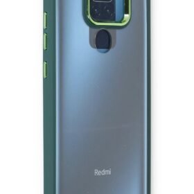 Xiaomi Redmi Note 9 Kılıf Dora Kapak - Haki Yeşil-(5796)