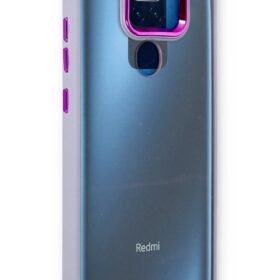 Xiaomi Redmi Note 9 Kılıf Dora Kapak - Lila-(5796)