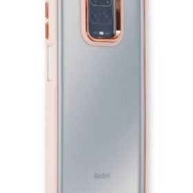 Xiaomi Redmi Note 9 Pro Kılıf Dora Kapak - Pudra-(5796)