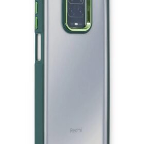 Xiaomi Redmi Note 9 Pro Kılıf Dora Kapak - Haki Yeşil-(5796)