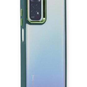 Xiaomi Redmi Note 11 Pro Kılıf Dora Kapak - Haki Yeşil-(5796)
