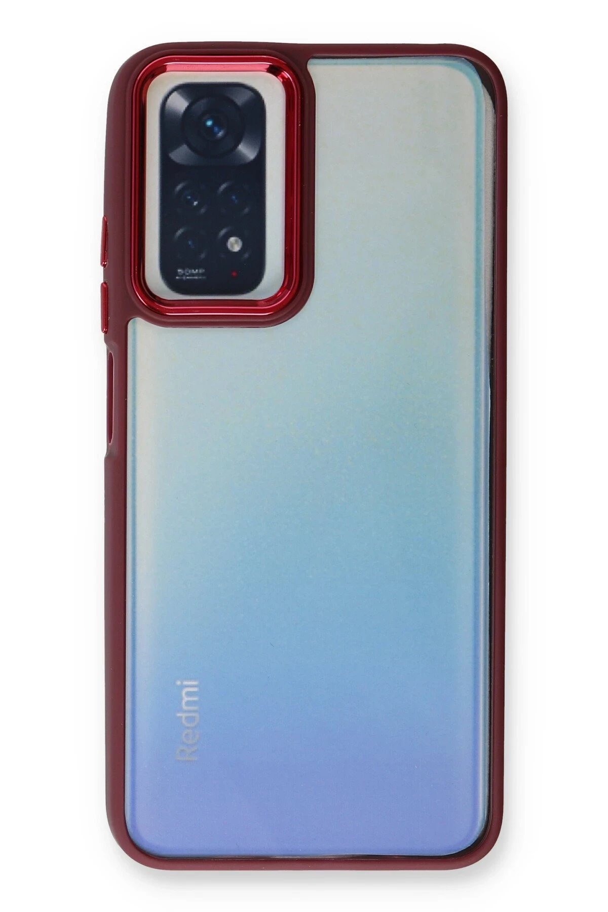 Xiaomi Redmi Note 11 Pro Kılıf Dora Kapak - Kırmızı-(5796) - Görsel 2