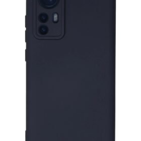 Xiaomi Mi 12 Kılıf Nano içi Kadife Silikon - Lacivert-(5796)