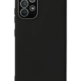 Samsung Galaxy A33 5G Kılıf Lansman Glass Kapak - Siyah-(5796)