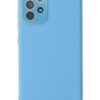 Samsung Galaxy A33 5G Kılıf Lansman Glass Kapak - Mavi-(5796)