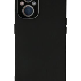 Oppo Reno 7 Lite Kılıf Lansman Glass Kapak - Siyah-(5796)