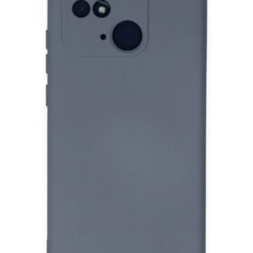 Xiaomi Redmi 10C Kılıf Nano içi Kadife Silikon - Gri-(5796)