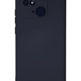 Xiaomi Redmi 10C Kılıf Nano içi Kadife Silikon - Lacivert-(5796)