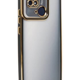 Xiaomi Redmi 10C Kılıf Liva Lens Silikon - Siyah-(5796)