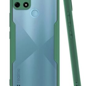 Realme C25Y Kılıf Platin Silikon - Yeşil-(5796)