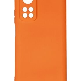 Xiaomi Mi 10T Kılıf Nano içi Kadife Silikon - Turuncu-(5796)