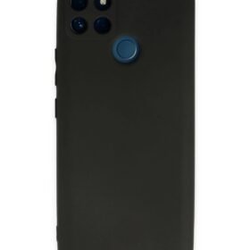 Realme C21Y Kılıf First Silikon - Siyah-(5796)