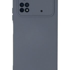 Xiaomi Poco M4 Pro 4G Kılıf Nano içi Kadife Silikon - Gri-(5796)