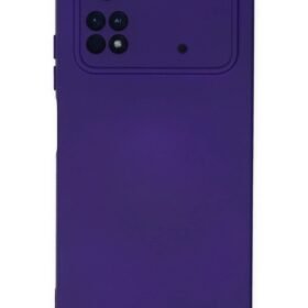 Xiaomi Poco M4 Pro 4G Kılıf Nano içi Kadife Silikon - Mor-(5796)
