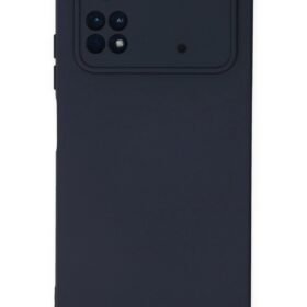 Xiaomi Poco M4 Pro 4G Kılıf Nano içi Kadife Silikon - Lacivert-(5796)