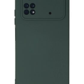 Xiaomi Poco M4 Pro 4G Kılıf Nano içi Kadife Silikon - Koyu Yeşil-(5796)