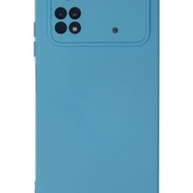 Xiaomi Poco M4 Pro 4G Kılıf Nano içi Kadife Silikon - Mavi-(5796)