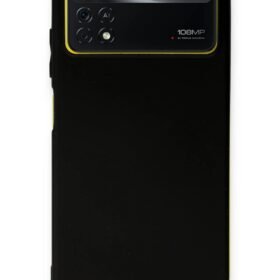 Xiaomi Poco X4 Pro 5G Kılıf First Silikon - Siyah-(5796)