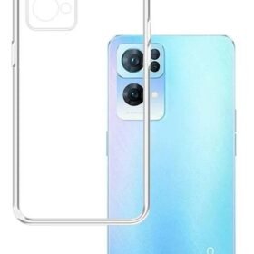 Oppo Reno 7 Lite Kılıf Lüx Şeffaf Silikon-(5796)