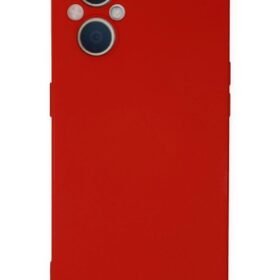 Oppo Reno 7 Lite Kılıf Nano içi Kadife Silikon - Kırmızı-(5796)