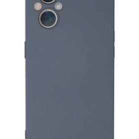 Oppo Reno 7 Lite Kılıf Nano içi Kadife Silikon - Gri-(5796)