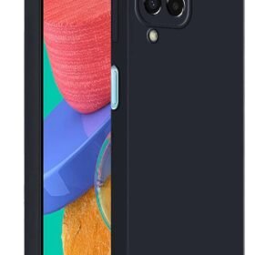 Samsung Galaxy M33 Kılıf First Silikon - Siyah-(5796)