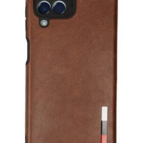Samsung Galaxy M33 Kılıf Loop Deri Silikon - Kahverengi-(5796)