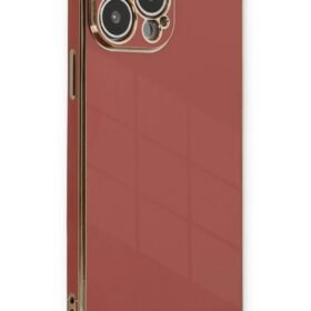 iPhone 13 Pro Kılıf Volet Silikon - Kırmızı-(5796)