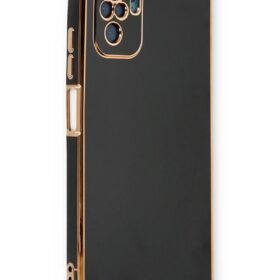 Xiaomi Redmi Note 10 Kılıf Volet Silikon - Siyah-(5796)