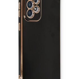 Samsung Galaxy A33 5G Kılıf Volet Silikon - Siyah-(5796)