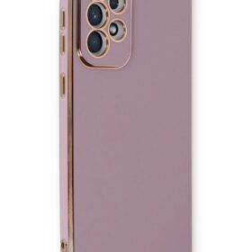 Samsung Galaxy A53 5G Kılıf Volet Silikon - Mor-(5796)