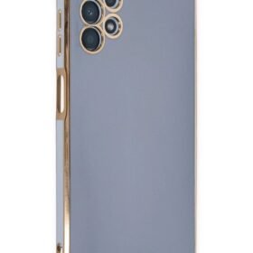 Samsung Galaxy A13 4G Kılıf Volet Silikon - Mavi-(5796)