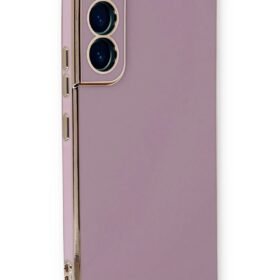 Samsung Galaxy S22 Plus Kılıf Volet Silikon - Mor-(5796)
