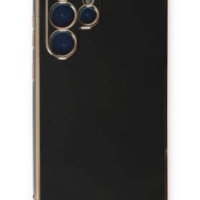 Samsung Galaxy S22 Ultra Kılıf Volet Silikon - Siyah-(5796)