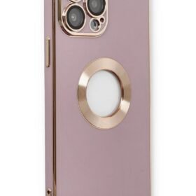 iPhone 13 Pro Kılıf Store Silikon - Mor-(5796)