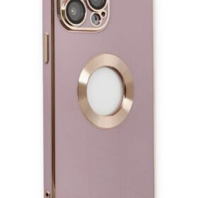 iPhone 13 Pro Max Kılıf Store Silikon - Mor-(5796)