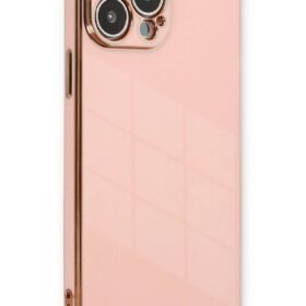 iPhone 13 Pro Max Kılıf Volet Silikon - Pembe-(5796)