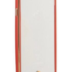 iPhone 6 Kılıf Liva Lens Silikon - Kırmızı-(5796)