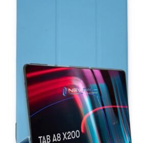 Samsung Galaxy X200 Tab A8 10.5 Kılıf Tablet Smart Kılıf - Mavi-(5796)