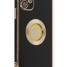 iPhone 12 Kılıf Store Silikon - Siyah-(5796)