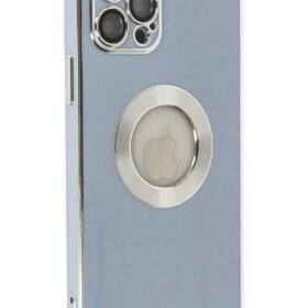 iPhone 12 Pro Kılıf Store Silikon - Sierra Blue-(5796)