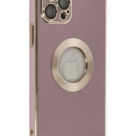 iPhone 12 Pro Kılıf Store Silikon - Mor-(5796)