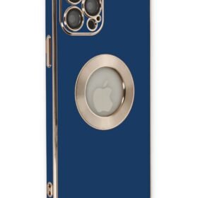 iPhone 12 Pro Max Kılıf Store Silikon - Mavi-(5796)