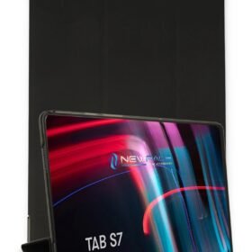 Samsung Galaxy T870 Tab S7 11 Kılıf Tablet Smart Kılıf - Siyah-(5796)