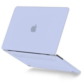 Macbook Pro 13 2021 Macbook Buzlu Kapak - Lila-(5796)