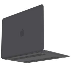 Macbook Pro 13 2021 Macbook Buzlu Kapak - Füme-(5796)