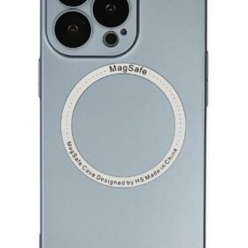 iPhone 13 Pro Kılıf Jack Magneticsafe Lens Silikon - Sierra Blue-(5796)