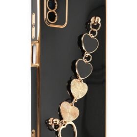 Samsung Galaxy A03S Kılıf Esila Silikon - Siyah-(5796)