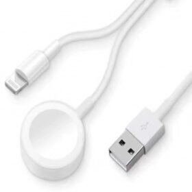 AC08 2in1 Kablosuz Şarj Apple Watch 1/2/3/4/5/6/7/8/SE-(5796)